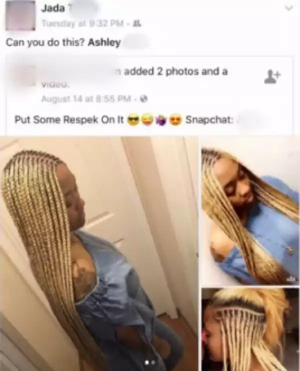 See The Hairstyle This Lady Wanted, See what She Got (Photos)
